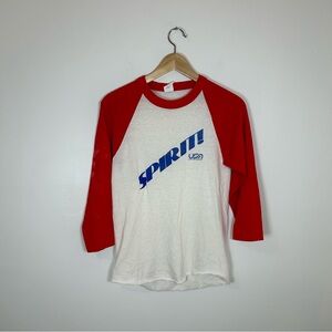 Vintage united spirit association baseball tee size medium
